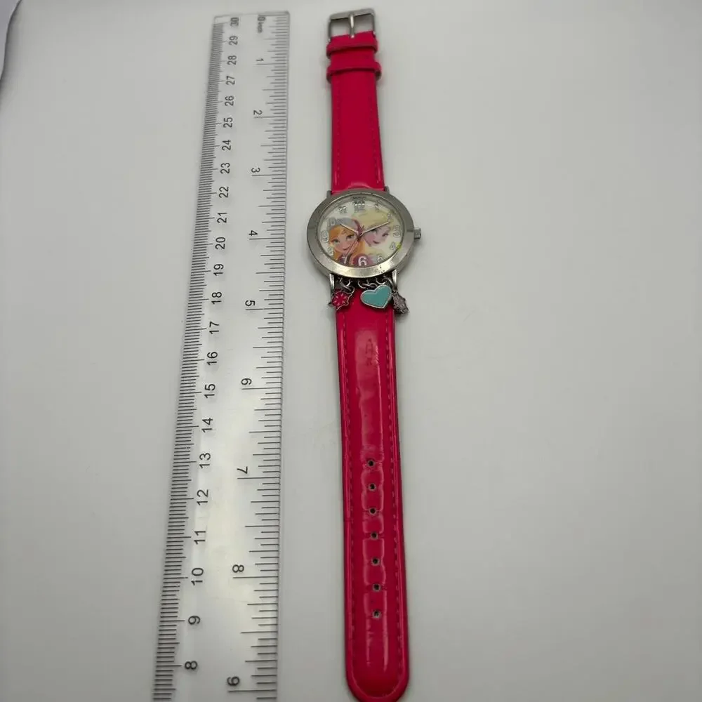 Silver frozen watch